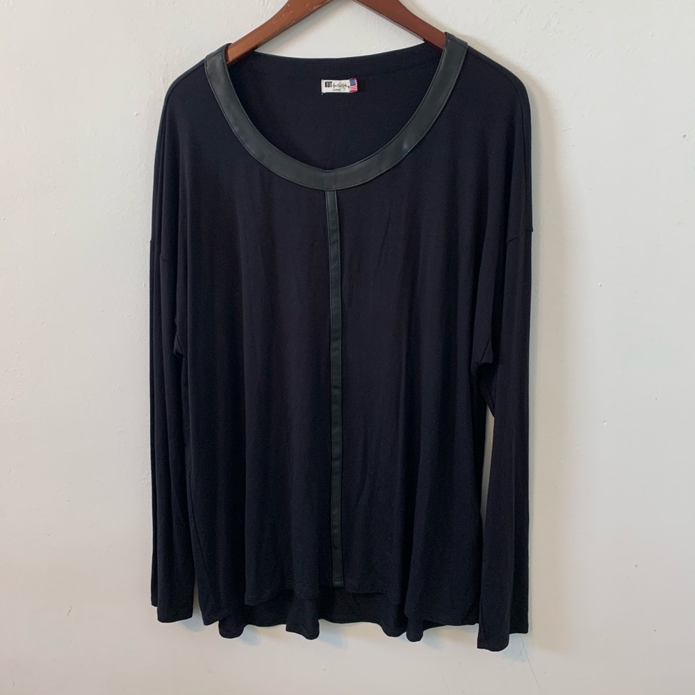 Kut From The Kloth Black Top Size L